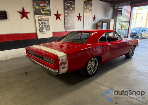 1969 Dodge Charger z USA, uszkodzony, nr VIN WM23H9G229124